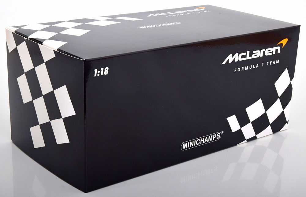 McLaren MCL36 #3 Bahrain GP 2022 D.Ricciardo 1-18 Minichamps Limited 690 Pieces (Resin)