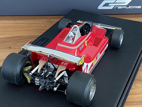 Ferrari 312 T4 Short Tail 1979 #12 Gilles Villeneuve Rood 1-12 GP Replicas Limited 250 Pieces