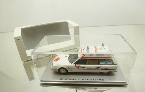 Citroen Cx Break 1986 "Ambulance Croce Rossa" 1-43 Kess Scale Models Limited 300 Pieces (Resin)
