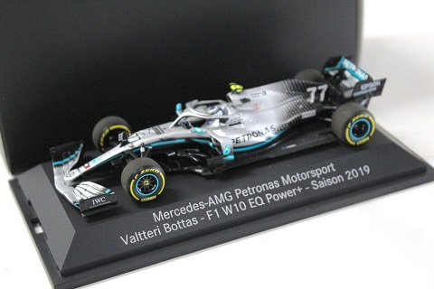 Mercedes-AMG Petronas Motorsport #77 F1 W10 EQ Power+ Seizoen 2019 Valtteri Bottas 1-43 Minichamps (Dealer)