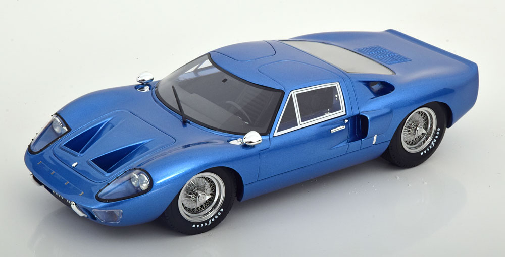 Ford GT40 MKIII 1966 Blauw 1-18 Cult Scale Models (Resin)