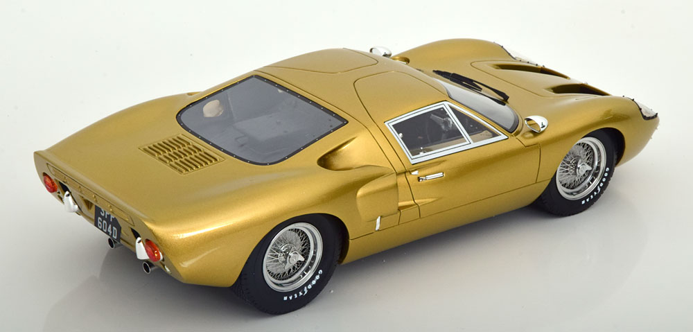 Ford GT40 MKIII 1966 Goud 1-18 Cult Scale Models (Resin)