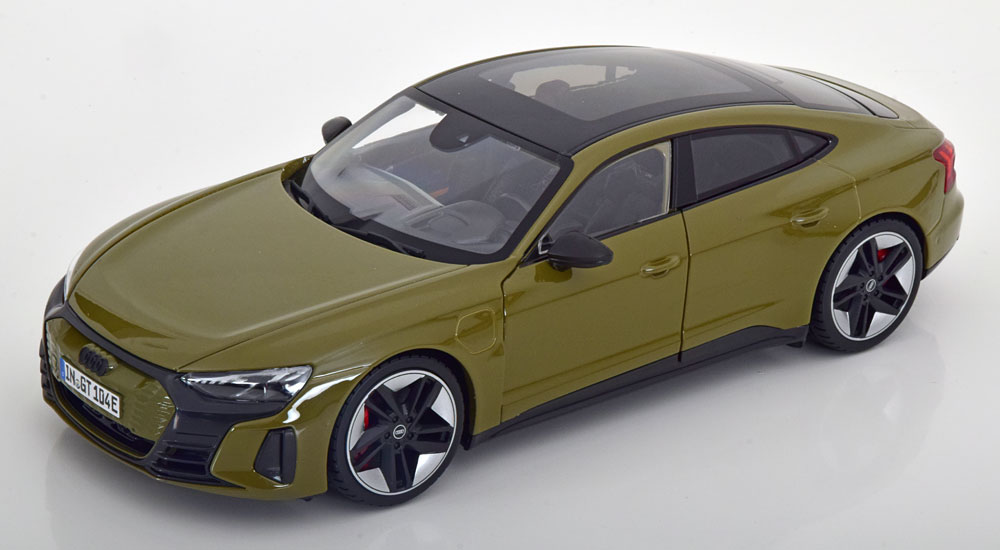 Audi RS E-Tron GT 2022 Olive Groen 1-18 Burago