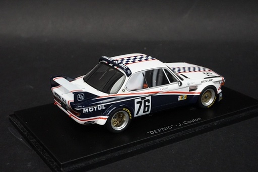 人気を誇る Spark 1:43 BMW 3.0 CSL＃76 24時間ルマン1977