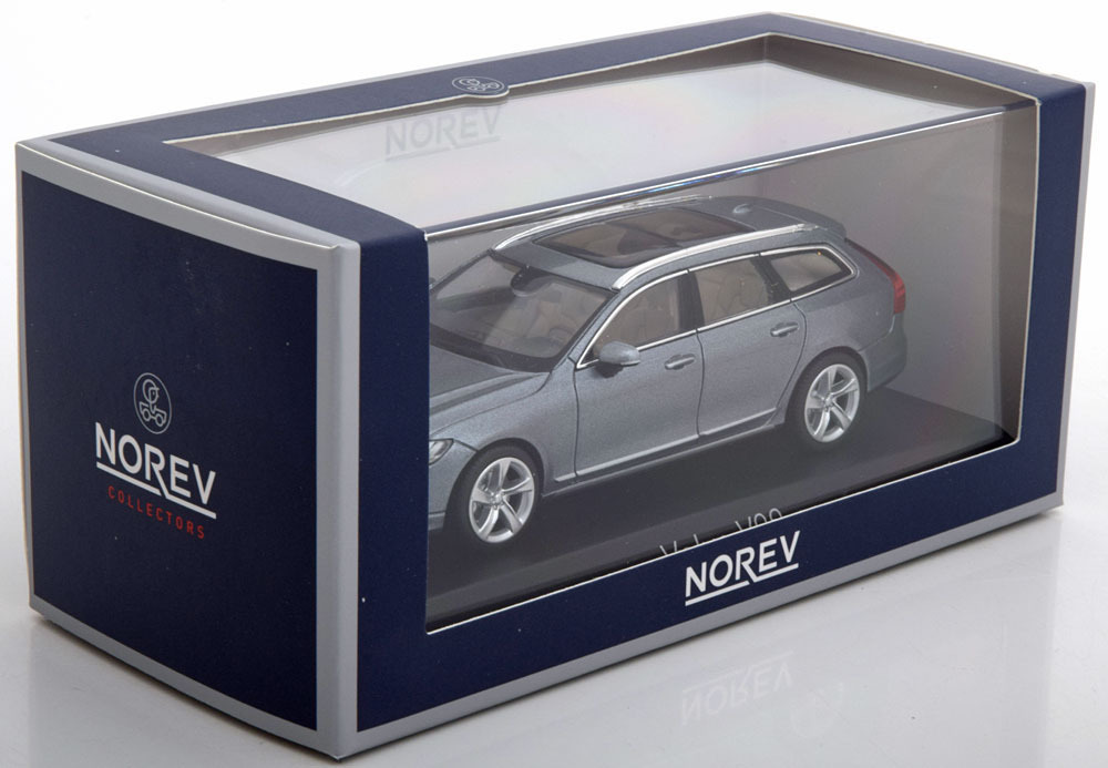 Volvo V90 2016 Osmium Grey 1-43 Norev - Schuiten Autominiaturen