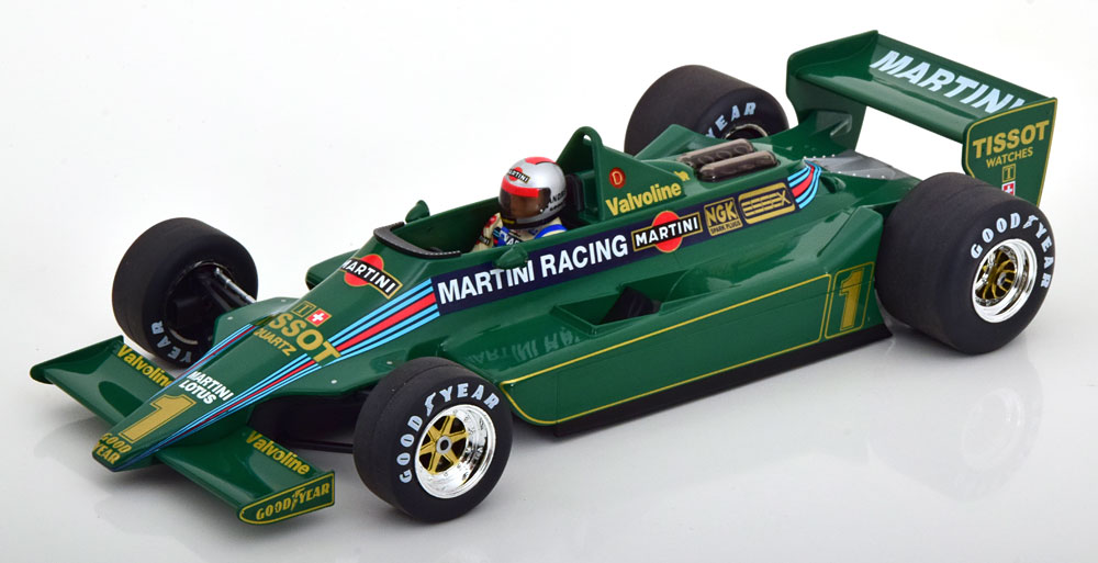 Lotus Ford 79 #1 "Martini Racing" Argentina GP 1979 Mario Andretti 1:18 MCG Models
