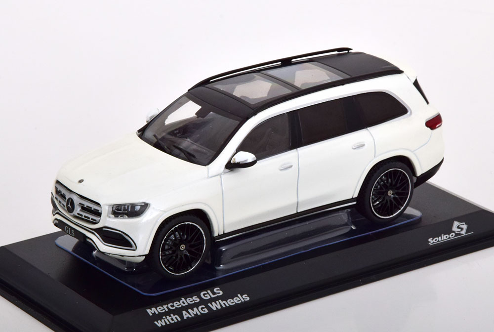 Mercedes-Benz GLS (X167) 2019 (met AMG Velgen) Wit 1-43 Solido