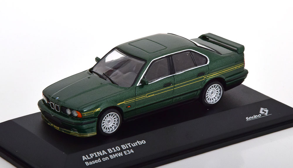 BMW Alpina B10 4.6 (E34) 1994 Groen Metallic 1-43 Solido