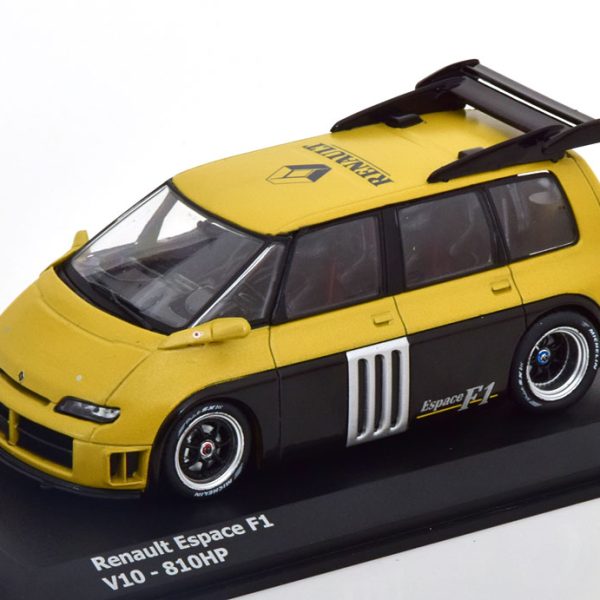 Renault Espace F1 V10 810HP 1994 Mat Goud / Zwart 1-43 Solido