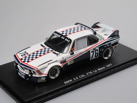 BMW 3.0 CSL #76 Le Mans 1977 'Depnic'/J.Coulon 1-43 Spark