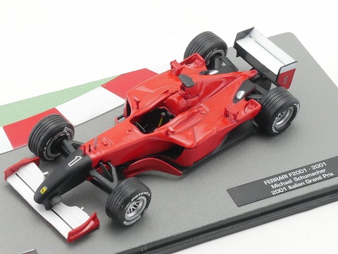 Ferrari F2001 Italian GP 2001 Michael Schumacher 1-43 Altaya F1 Collection