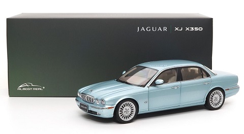 Jaguar XJ6 (X350) Seafrost ( Light Blue ) 1-18 Almost Real Limited 2000 Pieces