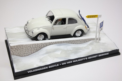 Volkswagen Beetle “On Her Majesty's Secret Service” 1-43 Altaya James Bond 007 Collection