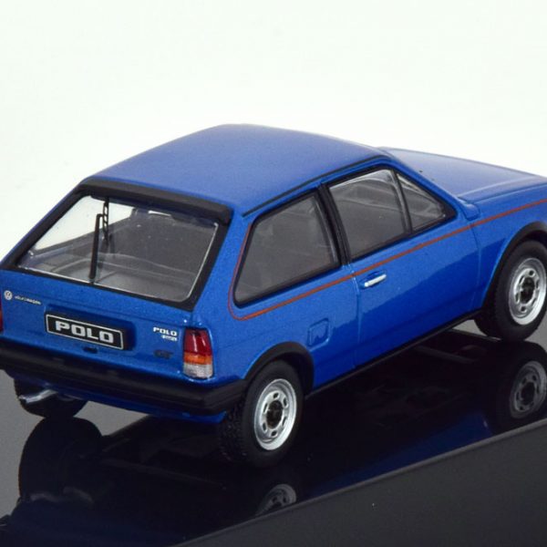 Volkswagen Polo GT Coupe 1985 Blauw Metallic 1-43 Ixo Models