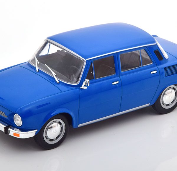 Skoda 100L Limousine 1969-1976 Blauw 1-24 Whitebox