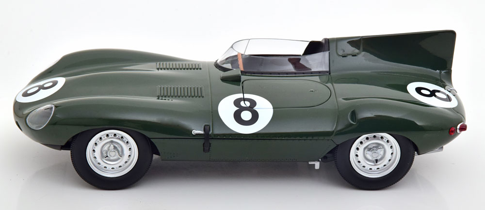 Jaguar D-Type Longnose No.8, 24Hrs Le Mans 1955 Beauman/Dewis 1-18 CMR-Models
