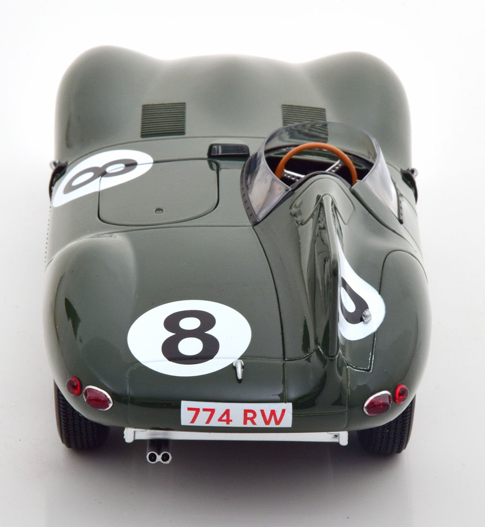 Jaguar D-Type Longnose No.8, 24Hrs Le Mans 1955 Beauman/Dewis 1-18 CMR-Models