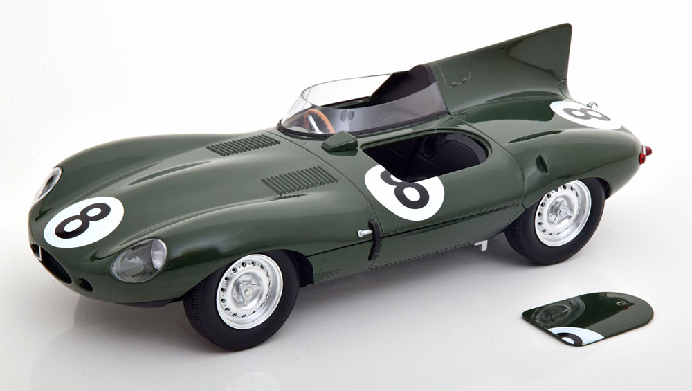 Jaguar D-Type Longnose No.8, 24Hrs Le Mans 1955 Beauman/Dewis 1-18 CMR-Models