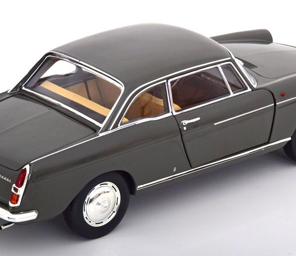 Peugeot 404 Coupe 1967 Donkergrijs 1-18 Norev