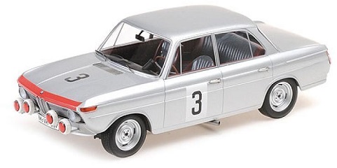 BMW 1800 TiSa #3 Spa 24 Hrs 1965 Dieter Glemser / Jacky Ickx 1-18 Minichamps Limited 336 Pieces