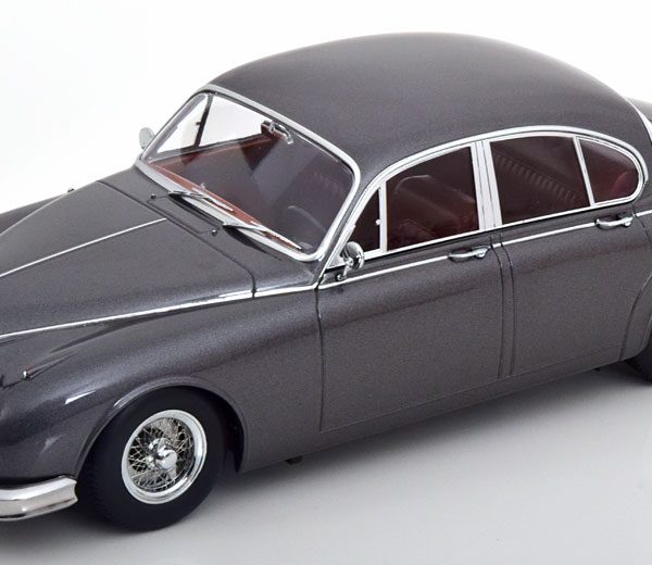 Jaguar MK II 3.8 (LHD) 1959 Donkergrijs Metallic 1-18 KK-Scale