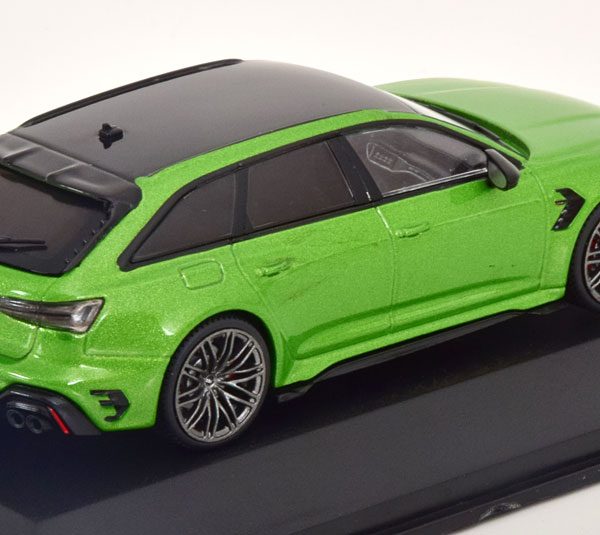 Audi ABT RS 6-R Avant 2022 Groen Metallic / Zwart 1-43 Solido