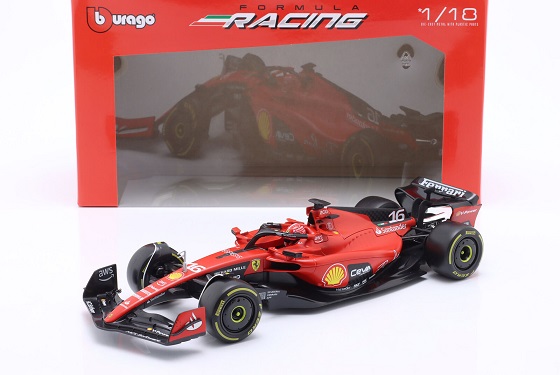 Ferrari SF23 2023 #16 C.Leclerc 1-18 Burago Racing Series