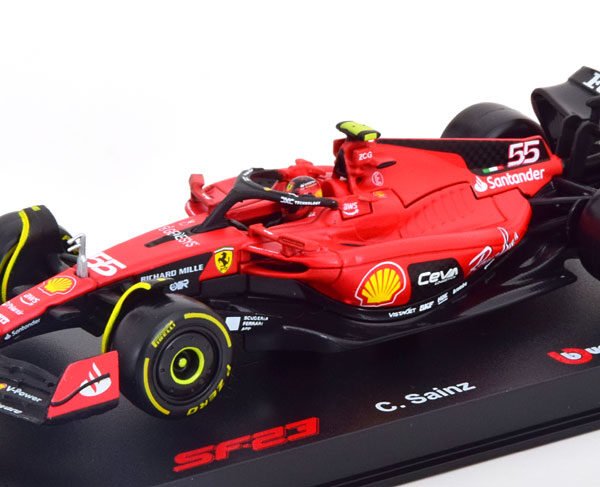 Ferrari SF23 F1 #55 C.Sainz Seizoen 2023 1-43 Burago