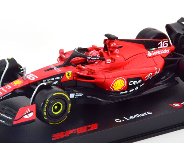 Ferrari SF23 F1 #16 C.Leclerc Seizoen 2023 1-43 Burago