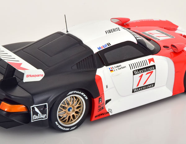 Porsche 911 GT1 No.17, FIA GT Nürburgring 1997 von Gartzen/Collard 1-18 Werk83