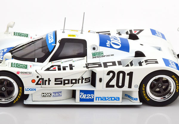 Mazda 787 B No.201, 24Hrs Le Mans 1990 Kennedy/Dieudonne/Johansson 1-18 KK-Scale