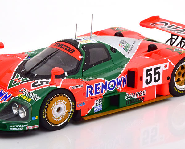 Mazda 787 B Winner 24Hrs Le Mans 1991 Weidler/Herbert/Gachot 1-18 KK-Scale