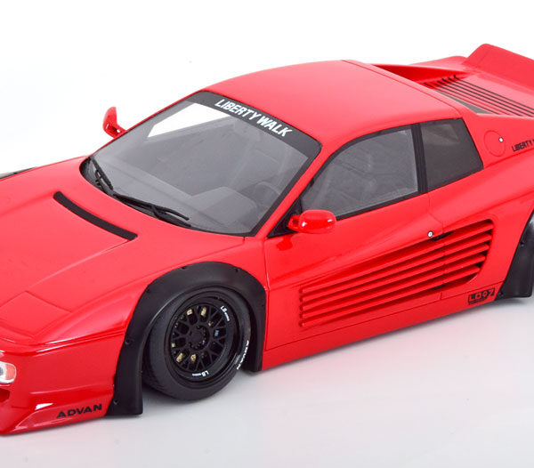 Ferrari 512 TR Body Kit "LB-Works" 2022 Rood 1-18 GT Spirit Limited 1500 Pieces