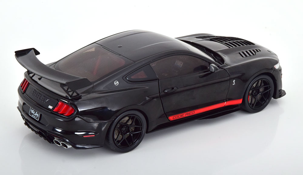 Ford Mustang Shelby GT500 2022 "Code Red" Zwart / Rood 1-18 Solido