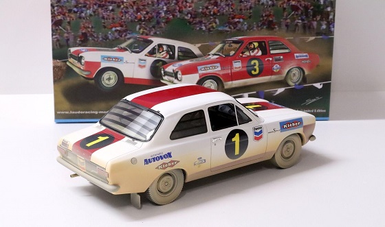 Ford Escort I Rally 1968 #1 "Terence Hill" Wit 1-18 Laudoracing