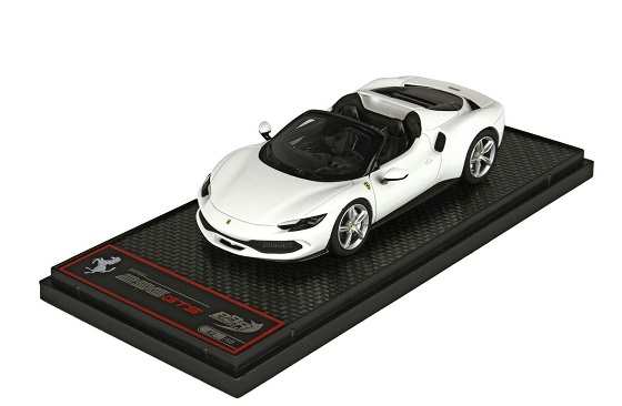 Ferrari 296 GTS Spider 2022 Bianco Cervino 1-43 BBR-Models Limited 50 Pieces