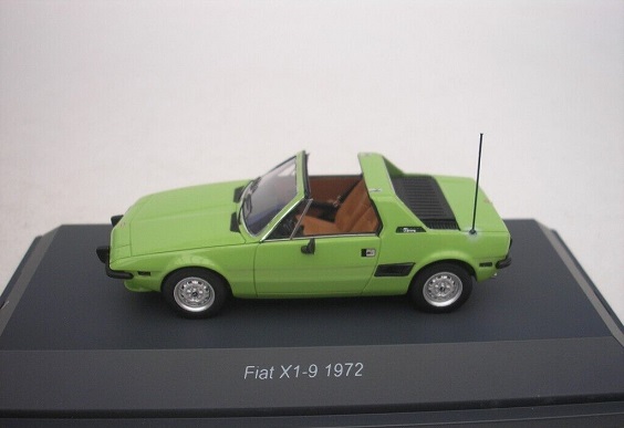 Fiat X 1/9 1972 Groen 1/43 Schuco Pro.R43 (Resin)