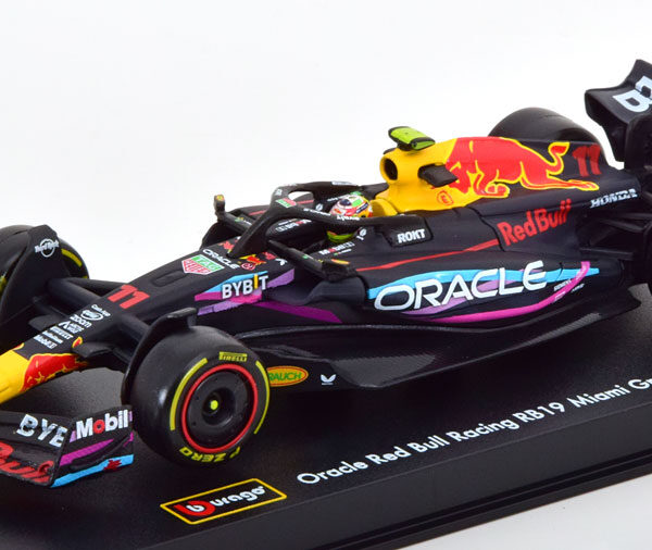 Oracle Red Bull Racing RB19 #11 GP Miami 2023 (USA) S.Perez 1-43 Burago Signature Series