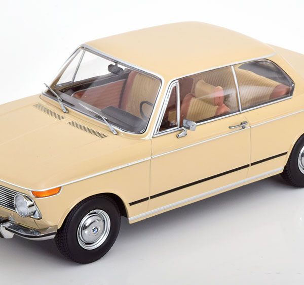 BMW 1602 ti 1971 (1.Serie) Beige 1-18 KK-Scale (Metaal)