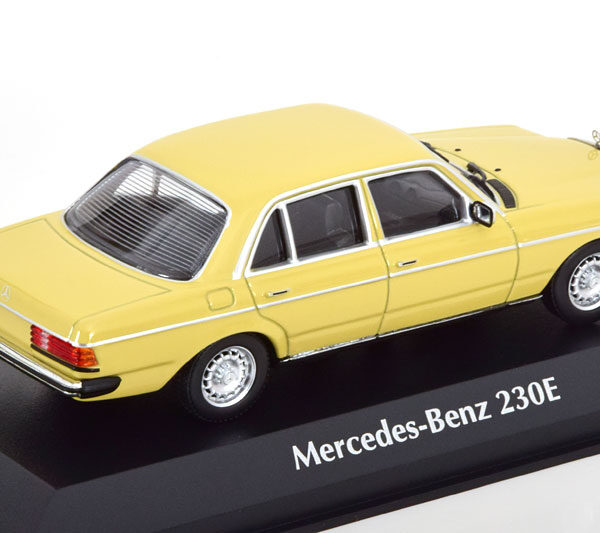 Mercedes-Benz 230E (W123) Limousine 1982 Beige 1-43 Maxichamps