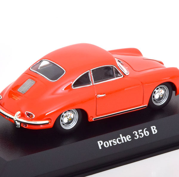 Porsche 356 B Coupe 1961 Oranje 1-43 Maxichamps