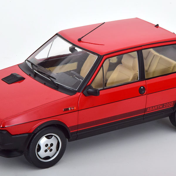 Fiat Ritmo TC 125 Abarth 1980 Rood 1-18 MCG Models