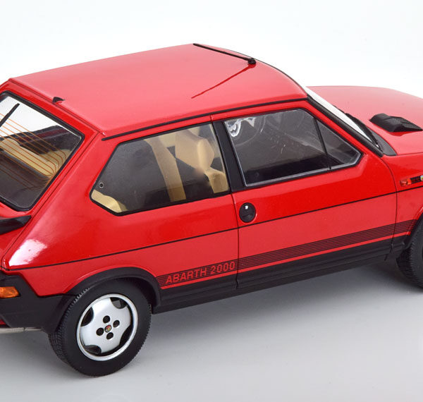 Fiat Ritmo TC 125 Abarth 1980 Rood 1-18 MCG Models