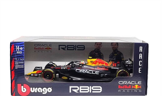 Oracle Red Bull Racing RB19 Seizoen 2023 Max Verstappen 1-18 Burago Race