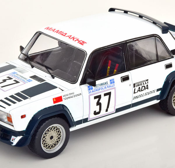 Lada 2105 VFTS No.37, Rally Acropolis 1983 Ohu/Diener 1-18 Ixo Models