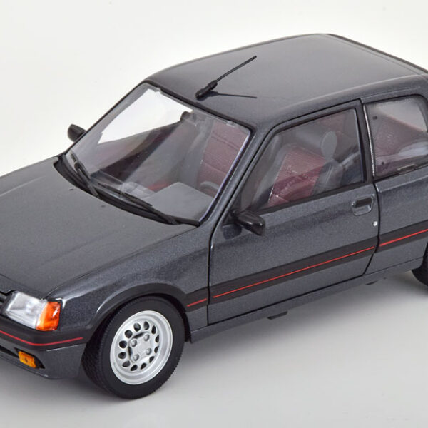 Peugeot 205 GTI 1.6 1988 Grijs Metallic 1:18 Norev