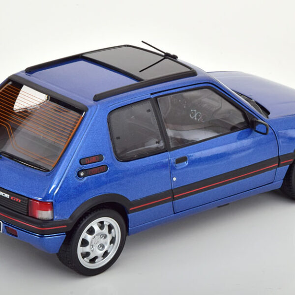 Peugeot 205 GTI 1.9 1992 Miami Blue 1-18 Norev