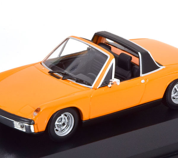 VW-Porsche 914/4 1972 Oranje 1-43 Maxichamps