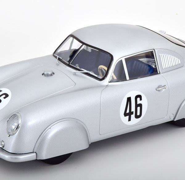 Porsche 356 SL No.46, Class Winner 24Hrs Le Mans 1951 A.Veuillet/E.Mouche 1-18 Werk83 (Metaal)