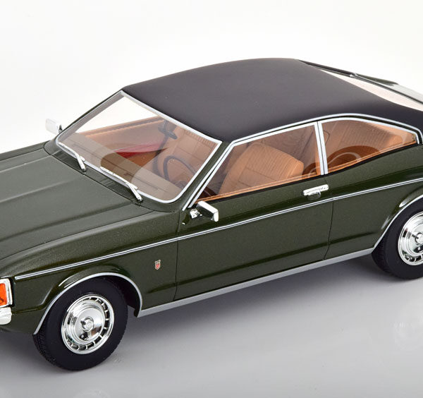 Ford Granada Coupe 1972 Groen Metallic 1-18 Cult Scale Models (Resin)